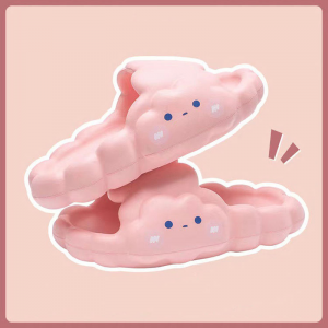 2022 Spring Summer Cushion Unisexe Indoor Outdoor House plage douce douce mignonne belle sandale épaisse plate-forme denuages ​​de glissades